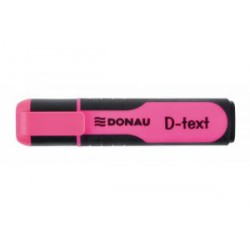 Zakreślacz różowy D-Text Donau