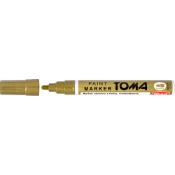 Marker olejny 2,5mm złoty Toma